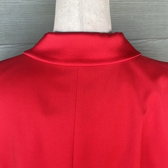 BOSS Hugo Boss “Joleara” Virgin Wool Blend Cropped Tuxedo Jacket - Picture 8 of 16